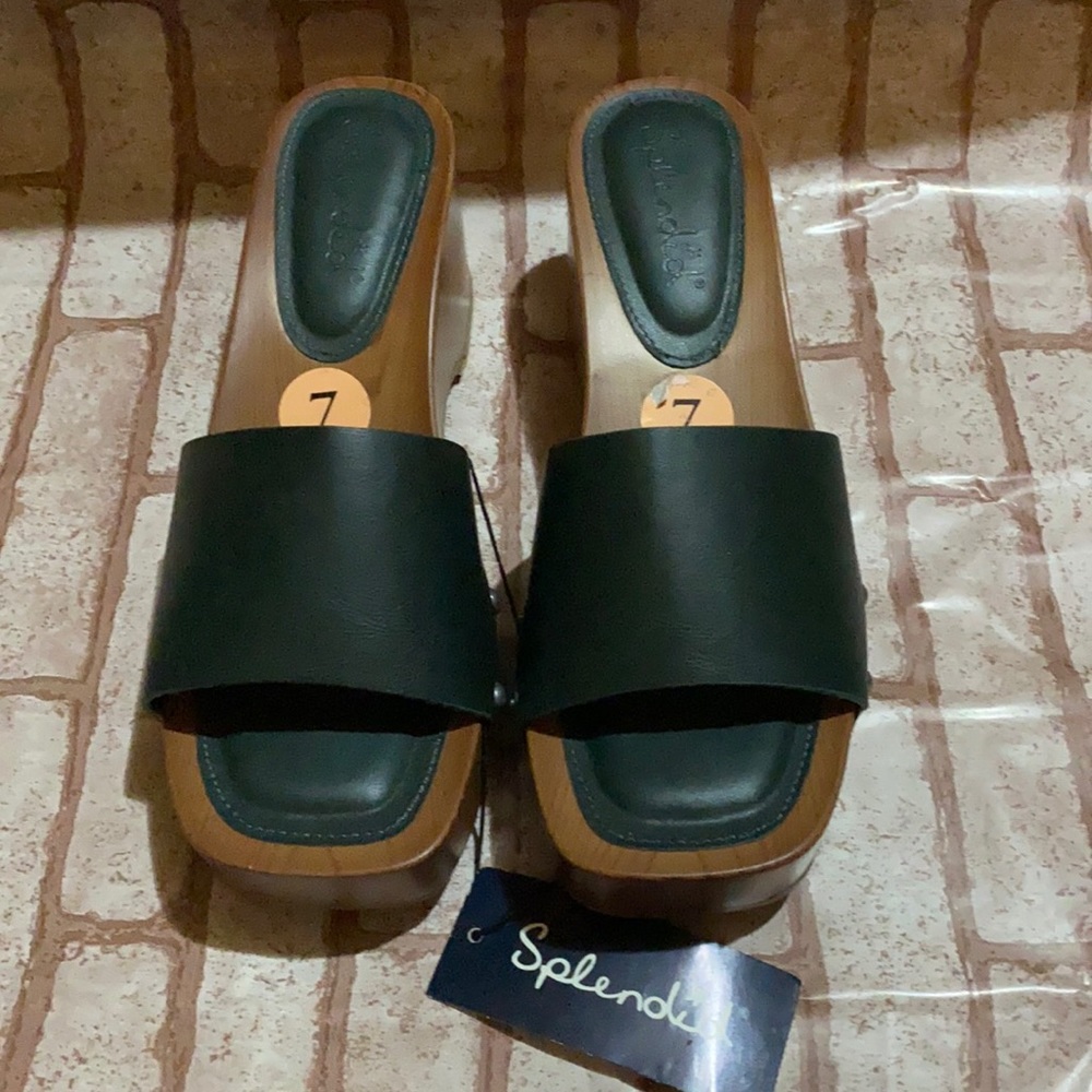 Splendid Forest Bree Platform Wedge Sandals Clogs Brexlee